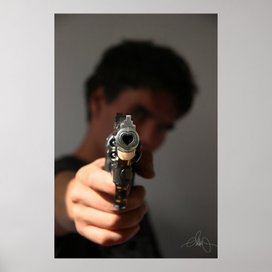 Le flingue de l'amour qui tue. poster (Voorkant)