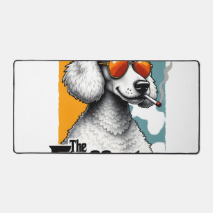 Le Fluffather Caniche Vintage Drôle de Chien Mafia