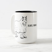 Le foin, la tasse (Devant gauche)