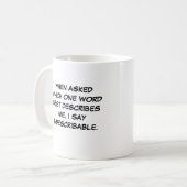 Le fonctionnaire Ma-Randomalities tasse (Devant gauche)
