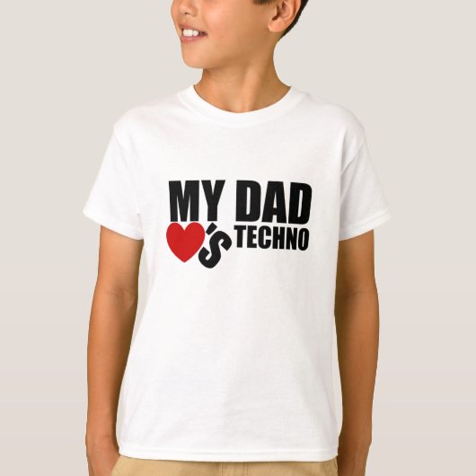 Le fonctionnaire "mon papa T-shirt d'enfants aime (Devant)