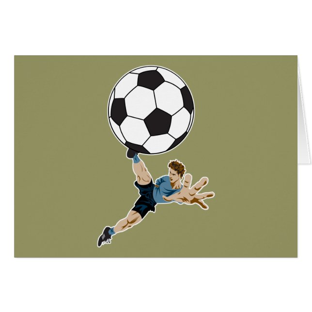 Le football (Devant horizontal)