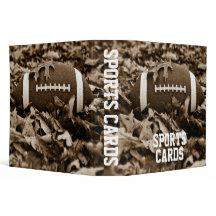 Le football 2" de sépia album de cartes de sports