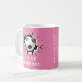 Le Football BaIl Dans Une Mug ! Amateurs de footba (Devant gauche)