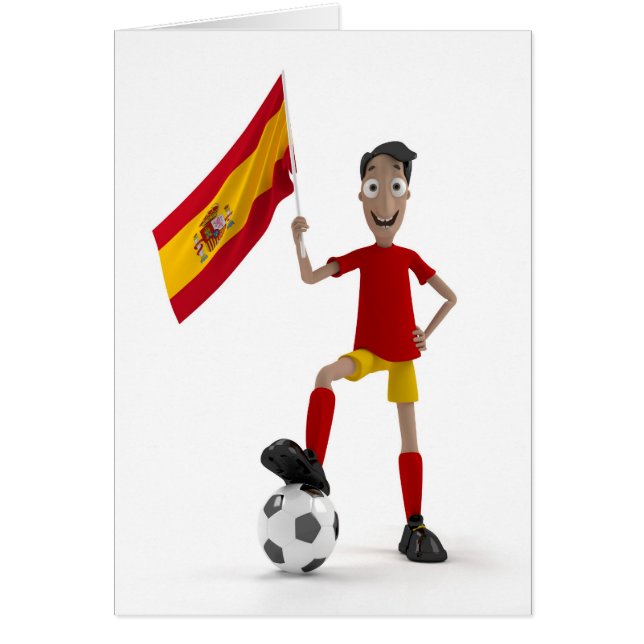 Le football de l'Espagne (Devant)