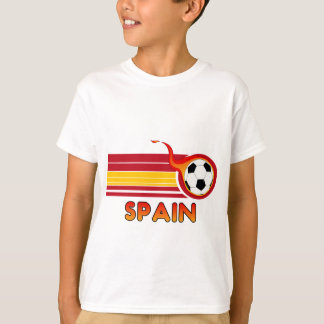 Le football de l'Espagne badine le T-shirt