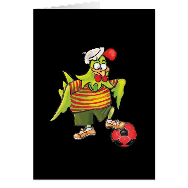 ** Le football de poulet ** (Devant)