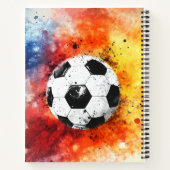 Le Football De Retour Au Carnet Scolaire (Dos)
