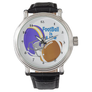 Le football est montre de la vie