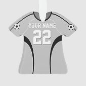 Le football Jersey gris (dos)