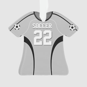 Le football Jersey gris