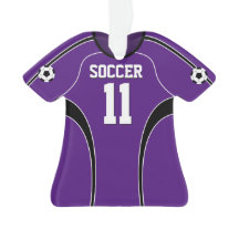 Le football Jersey pourpre