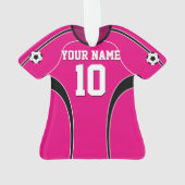 Le football Jersey rose (dos)