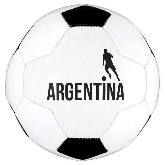 Le footballeur du drapeau argentin utilise point c (Devant)