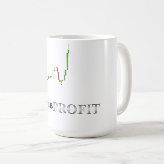 Le Forex Connaissance Est Le Profit Mug (Devant droit)