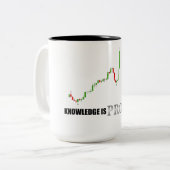 Le Forex Connaissance Est Le Profit Mug (Devant gauche)