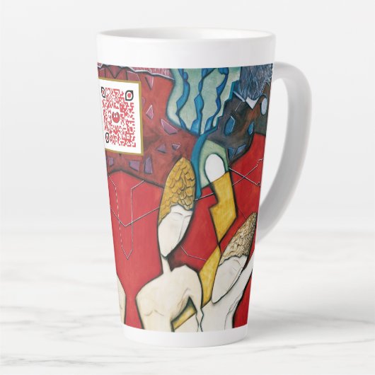 Le Forme dell'amore Latte Mug (Angle droit)