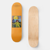 "Le fou" Tarot Card Skateboard Deck (Recto)