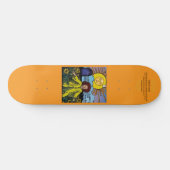 "Le fou" Tarot Card Skateboard Deck (Horz)