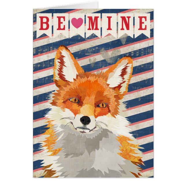 Le Fox rouge soit carte de mine (Devant)