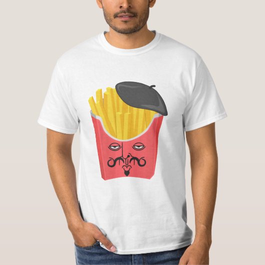 Le French Fries uit Frankrijk T-shirt (Voorkant)
