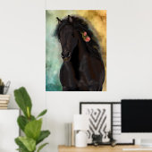 LE FRIESIAN BROWN ~ Poster (Bureau à domicile)