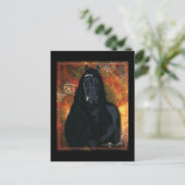 Le friésien - Carte postale (Debout devant)