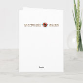 Le frison - carte de voeux (Dos)