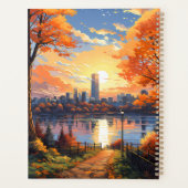 Le front de mer de la ville d'automne (Dos)