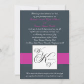 Le fusain Fuchsia monographie des invitations aux (Dos)