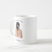 Le Futur Mme Photo Personnalisée Café Mug (Devant gauche)