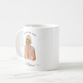 Le Futur Mme Photo Personnalisée Café Mug (Devant gauche)
