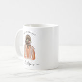 Le Futur Mme Photo Personnalisée Café Mug (Devant gauche)