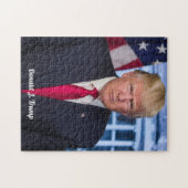 Le gabarit de Donald Trump a vu le puzzle (Horizontal)