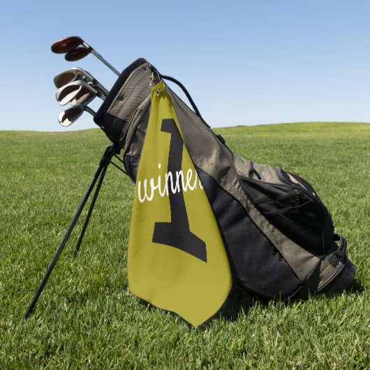 Le "gagnant" de la serviette de golf (Vert)