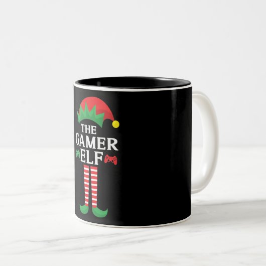 Le Gamer Elf Mug (Devant droit)