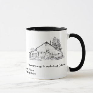 Le garage de Snyder, tasse