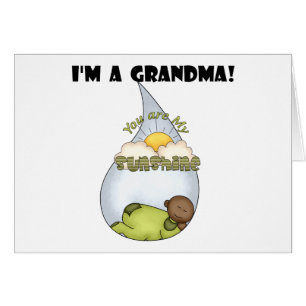 Le garçon américain africain Sunshine de grand-mèr