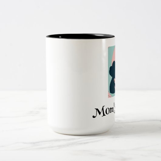 Le garçon de maman customisé mug (Centre)