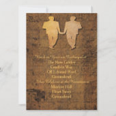 Le garçon rencontre le garçon Gay Faire-part de ma (Dos)