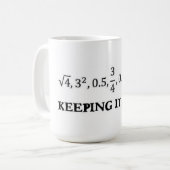 Le gardant vraie tasse de café (Devant gauche)