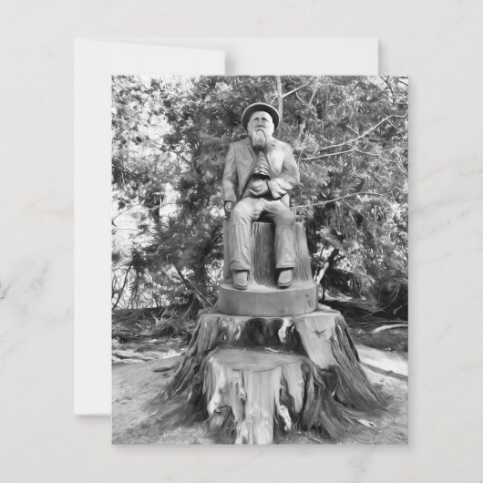 Le gardien de la feuille de papier forestier (Devant)