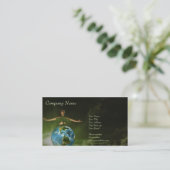 Le gardien de notre Carte de visite naturel (Debout devant)