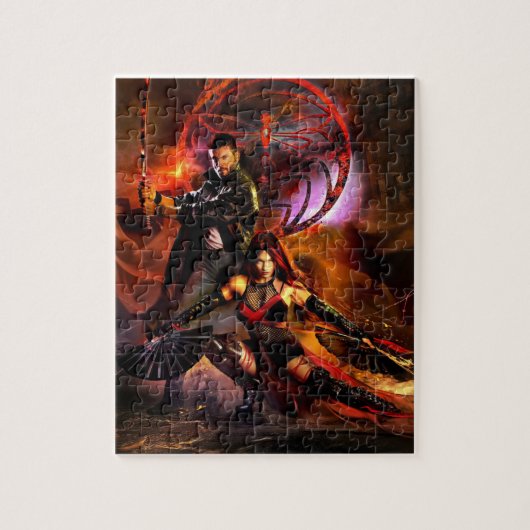 Le gardien de nuit - Puzzle de Wander (Vertical)