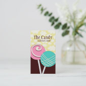 Le gâteau saute des cartes de visite (Debout devant)