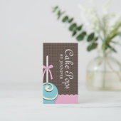 Le gâteau saute des cartes de visite (Debout devant)