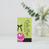 Le gâteau saute des cartes de visite (Debout devant)