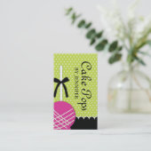 Le gâteau saute des cartes de visite (Debout devant)