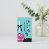 Le gâteau saute des cartes de visite (Debout devant)