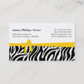 Le gâteau saute des cartes de visite (Dos)